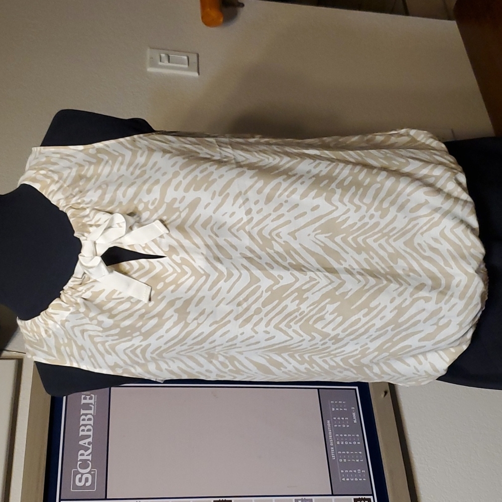 NWOT Loft Sleeveless Top in Animal Print
